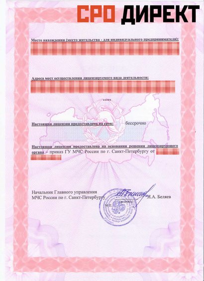 Жуковский - Адреса организации, срок действия лицензии